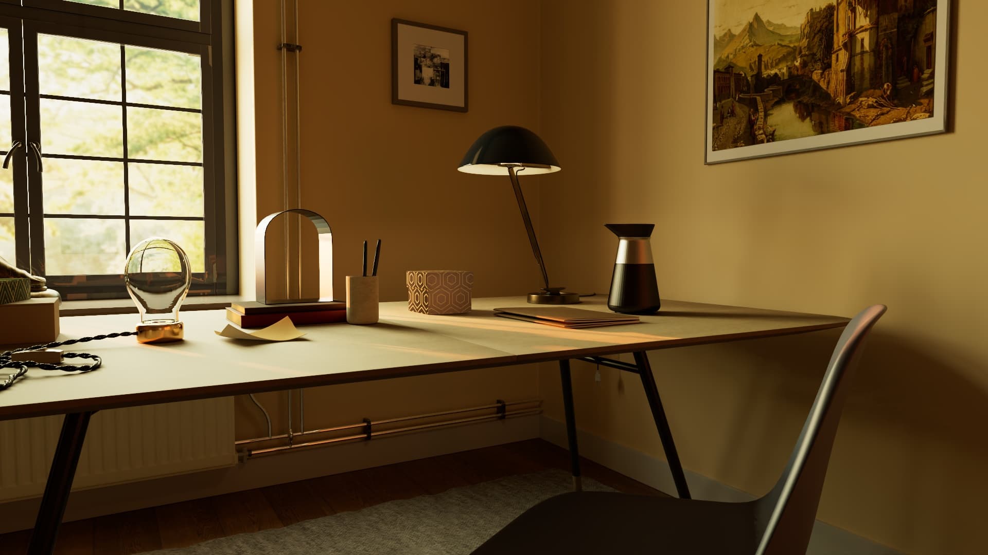Cinematic Lighting Office 1