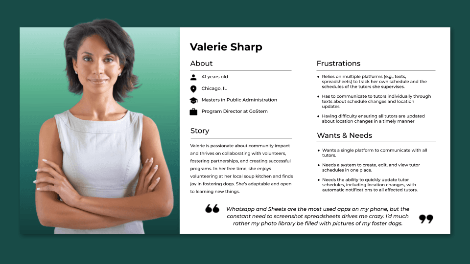 UX Persona Manager
